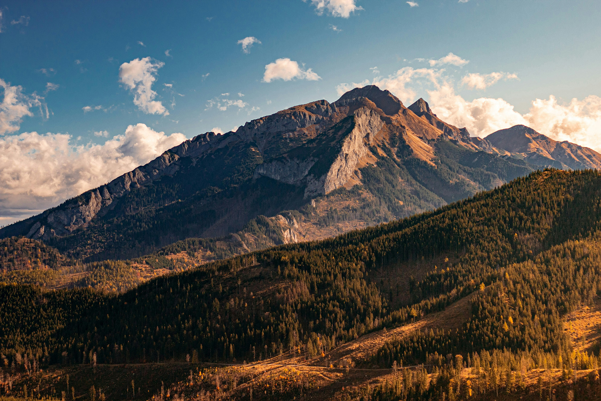 widok na Tatry Bukowina Tatrzańska